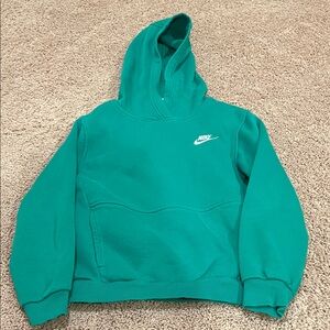 Nike Turquoise/Green Pullover Hoodie